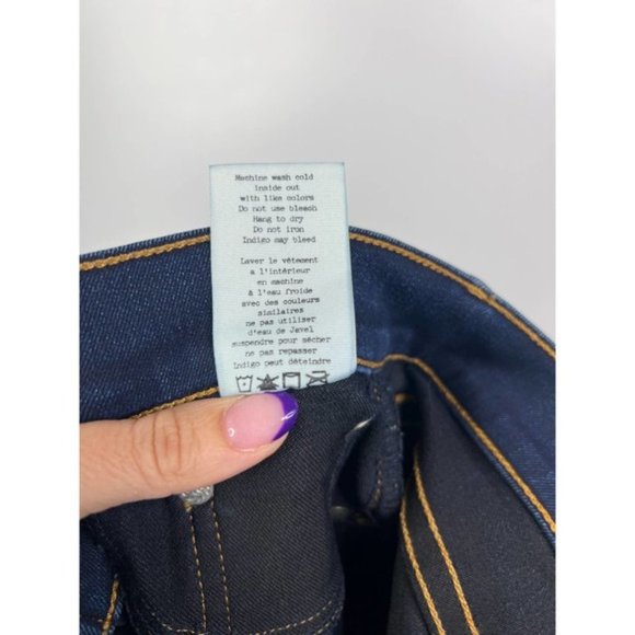 Rag & Bone High Rise Skinny Bedford Denim Jeans Women's Blue Size: 24 NWOT - Picture 8 of 10